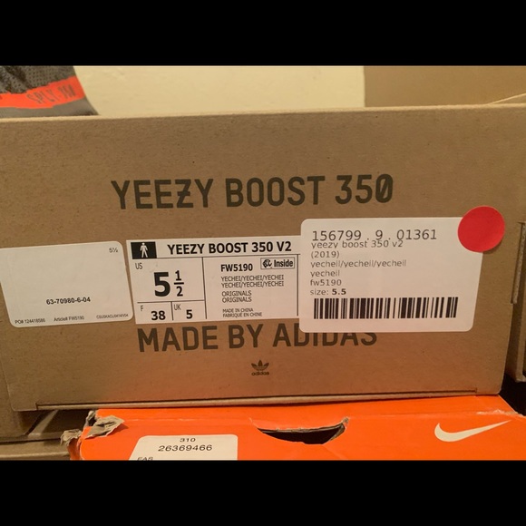 yeezy size 5.5 y